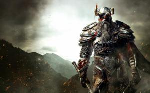 The Elder Scrolls Online, Viking, armor, sword wallpaper thumb