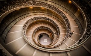 Spiral Stairs Staircase HD wallpaper thumb