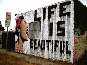 Life Beautiful Graffiti Billie Holiday HD wallpaper thumb