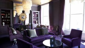 Purple room with purpe furniture wallpaper thumb