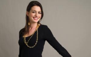 Anne Hathaway Digital Backgrounds wallpaper thumb
