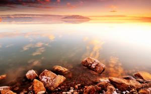 Calm Lake Sunset wallpaper thumb