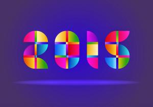 Colorful New Year 2015  HD Wide 56864 wallpaper thumb