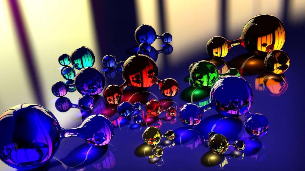 Molecule Colorful Glass Image wallpaper,colorful glass HD wallpaper,image HD wallpaper,molecule HD wallpaper,1920x1080 wallpaper