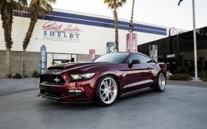 Shelby Ford Mustang car front view wallpaper thumb