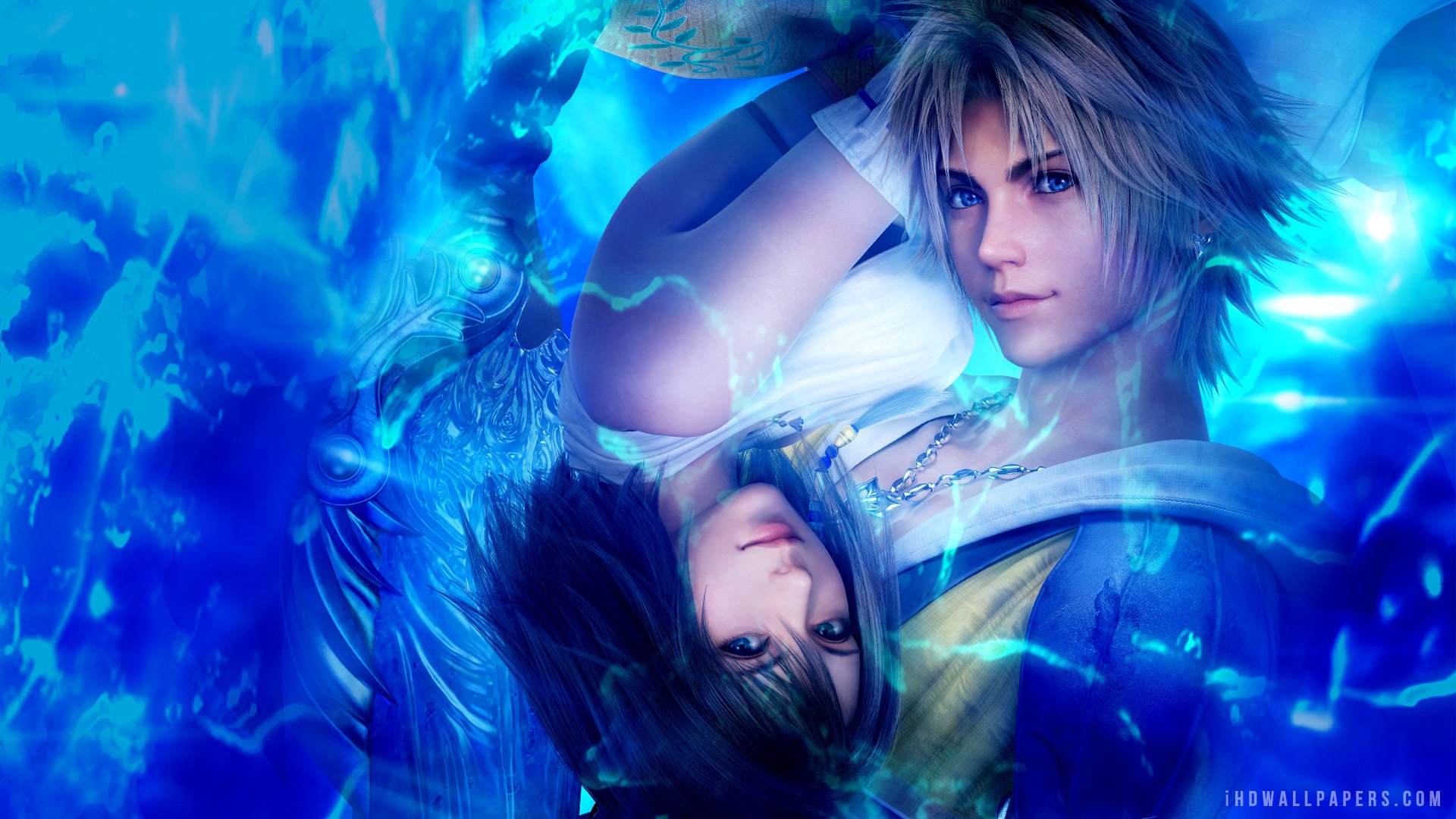 Yuna Tidus Final Fantasy X Wallpaper Games Wallpaper Better