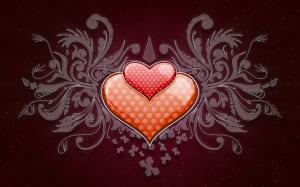 Heart Love Vector Wide HD wallpaper thumb
