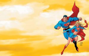 Dc Comics Superman Superheroes Supergirl Michael Turner Free Pictures wallpaper thumb