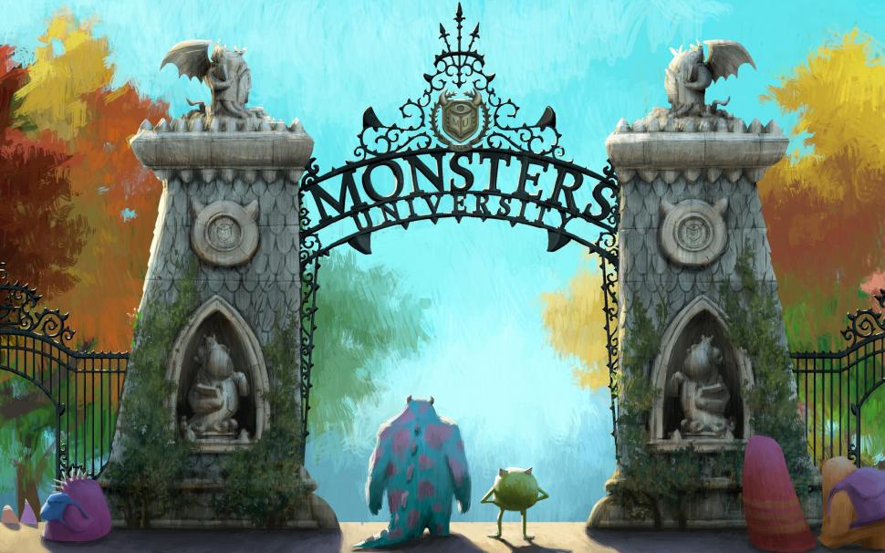 Monsters University wallpaper,monsters HD wallpaper,university HD wallpaper,pixar's movies HD wallpaper,2560x1600 wallpaper