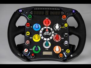 Carbon Fiber Steering Wheel F1 Formula One Knobs HD wallpaper thumb