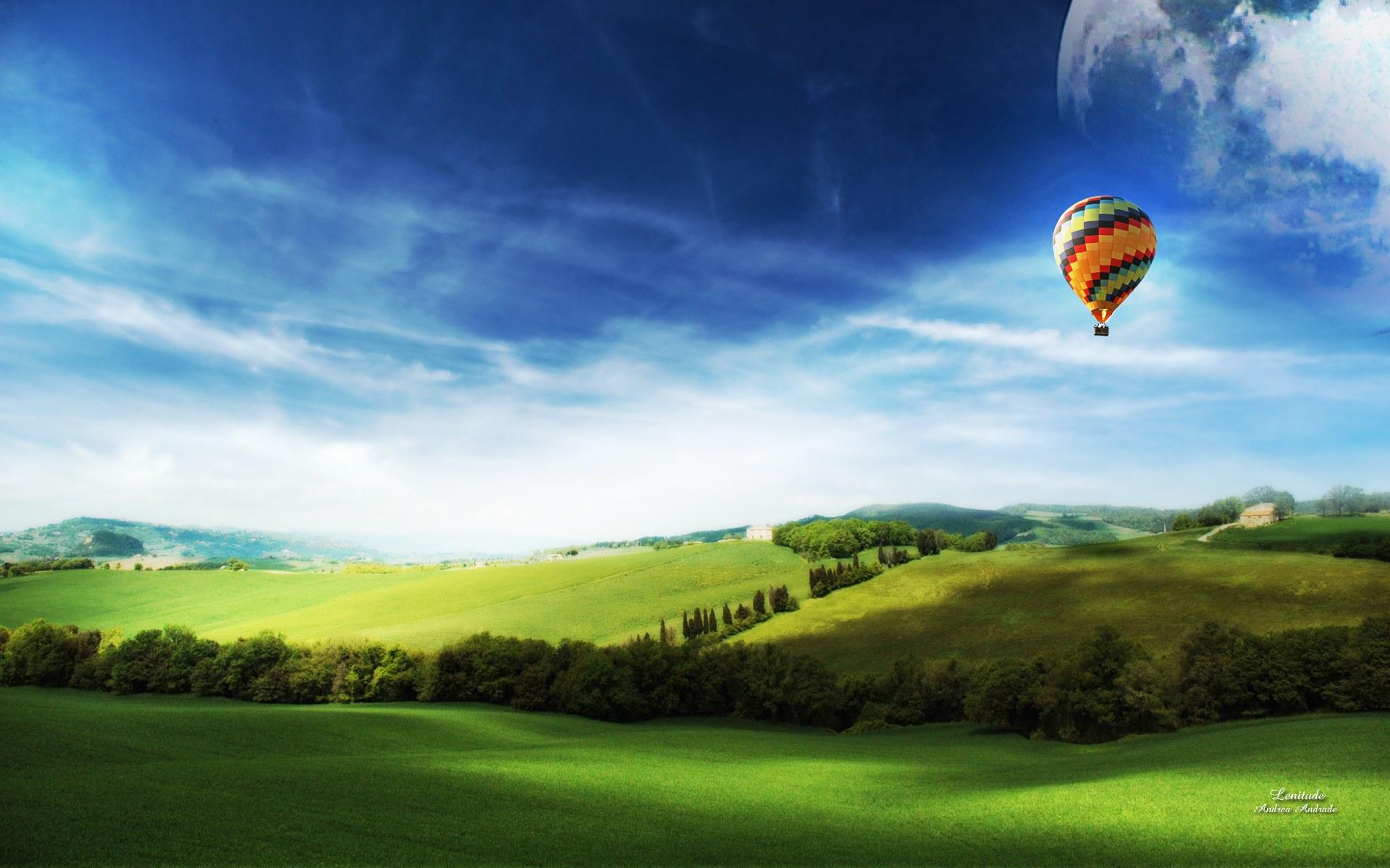 Hot Air Balloon wallpaper | nature and landscape | Wallpaper Better