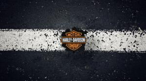 Harley Davidson Pavement HD wallpaper thumb