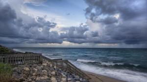 Wooden Steps Down To The Beach wallpaper thumb