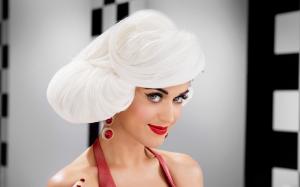 Katy Perry White Hair wallpaper thumb