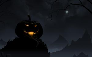 Spooky Halloween Pumpkin wallpaper thumb