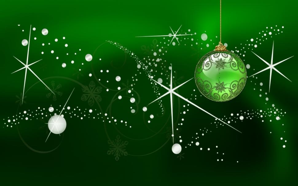Green Globe for Chirstmas wallpaper,background HD wallpaper,lights HD wallpaper,1920x1200 wallpaper