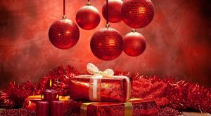 new year, christmas, christmas decorations, gifts, candles, mood wallpaper thumb