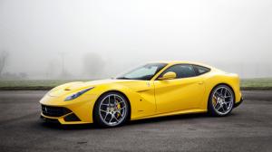 Car, Ferrari, F12, Yellow Cars wallpaper thumb