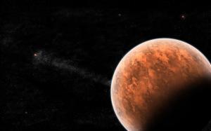 Nature Space Universe Planets Mars Moon Stars Sci Fi Science Fiction Cg Digital Art Images wallpaper thumb
