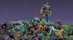 Thanos Marvel Stars HD wallpaper thumb