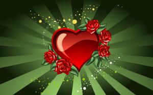 Saint Valentine's Day heart wallpaper thumb
