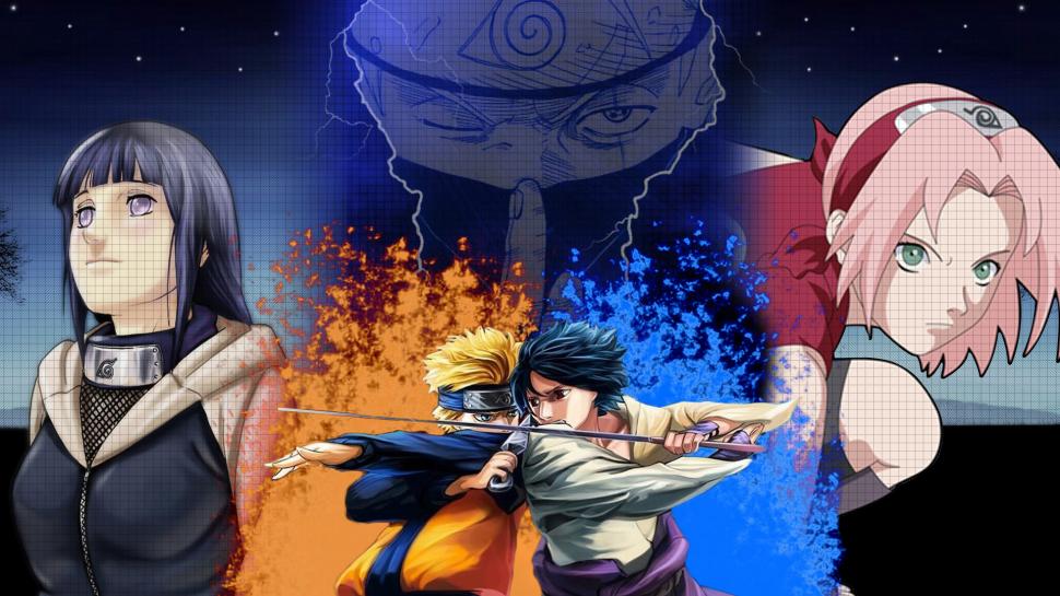 Hinata Naruto Sasuke Sakura Kakashi Wallpaper Anime Wallpaper