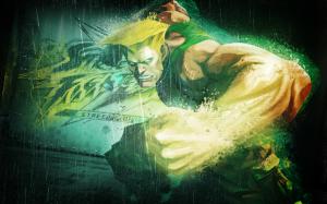 Guile in Street Fighter wallpaper thumb