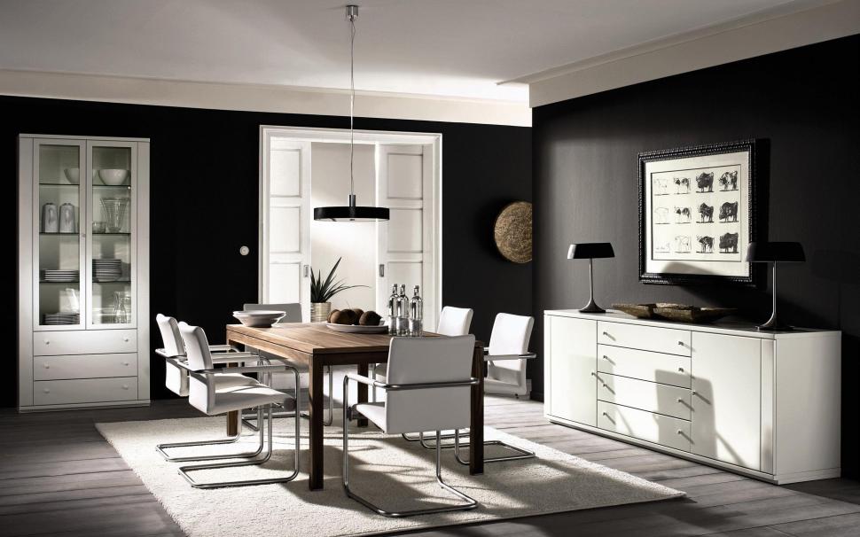 Modern dining room wallpaper,photography HD wallpaper,2880x1800 HD wallpaper,room HD wallpaper,lamp HD wallpaper,chair HD wallpaper,table HD wallpaper,dining room HD wallpaper,2880x1800 wallpaper