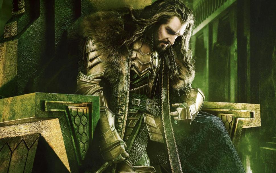 Thorin Oakenshield in The Hobbit wallpaper,movies wallpaper,hollywood movies wallpaper,hollywood wallpaper,2014 wallpaper,1680x1050 wallpaper