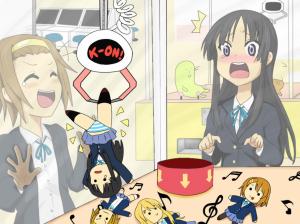 K-ON!, Anime Girls, Akiyama Mio, Tainaka Ritsu, Cry wallpaper thumb
