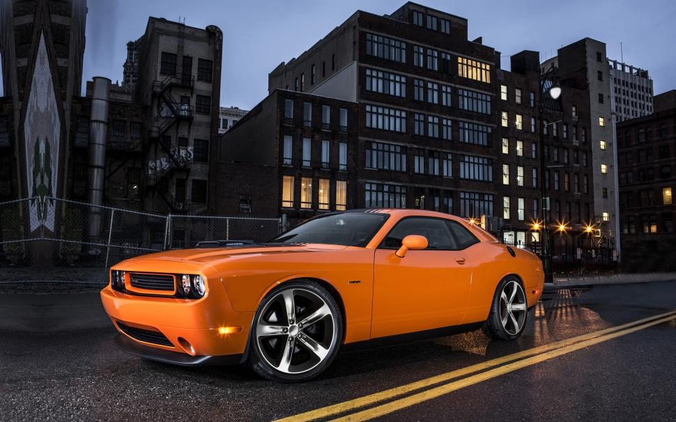 Dodge Challenger HEMI wallpaper,muscle car HD wallpaper,power HD wallpaper,performance HD wallpaper,orange HD wallpaper,2560x1600 wallpaper
