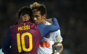 Neymar Messi wallpaper thumb