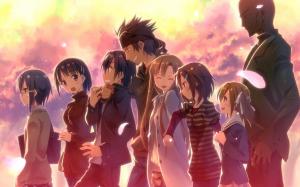 Sword Art Online, Anime, Yuuki Asuna, Kirigaya Kazuto, Kirigaya Suguha, Asada Shino, Shinozaki Rika, Alicia Rue, Kayaba Akihiko, Tsuboi Ryotaro wallpaper thumb