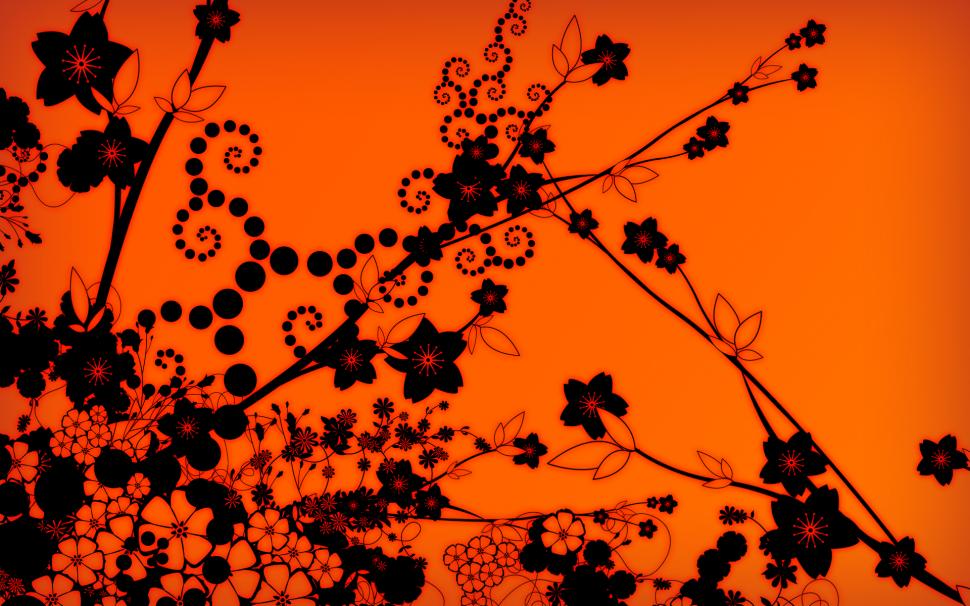 Flowers Flower Orange HD wallpaper,digital/artwork HD wallpaper,flower HD wallpaper,flowers HD wallpaper,orange HD wallpaper,1920x1200 wallpaper