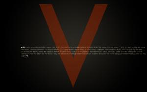 V for Vendetta V HD wallpaper thumb