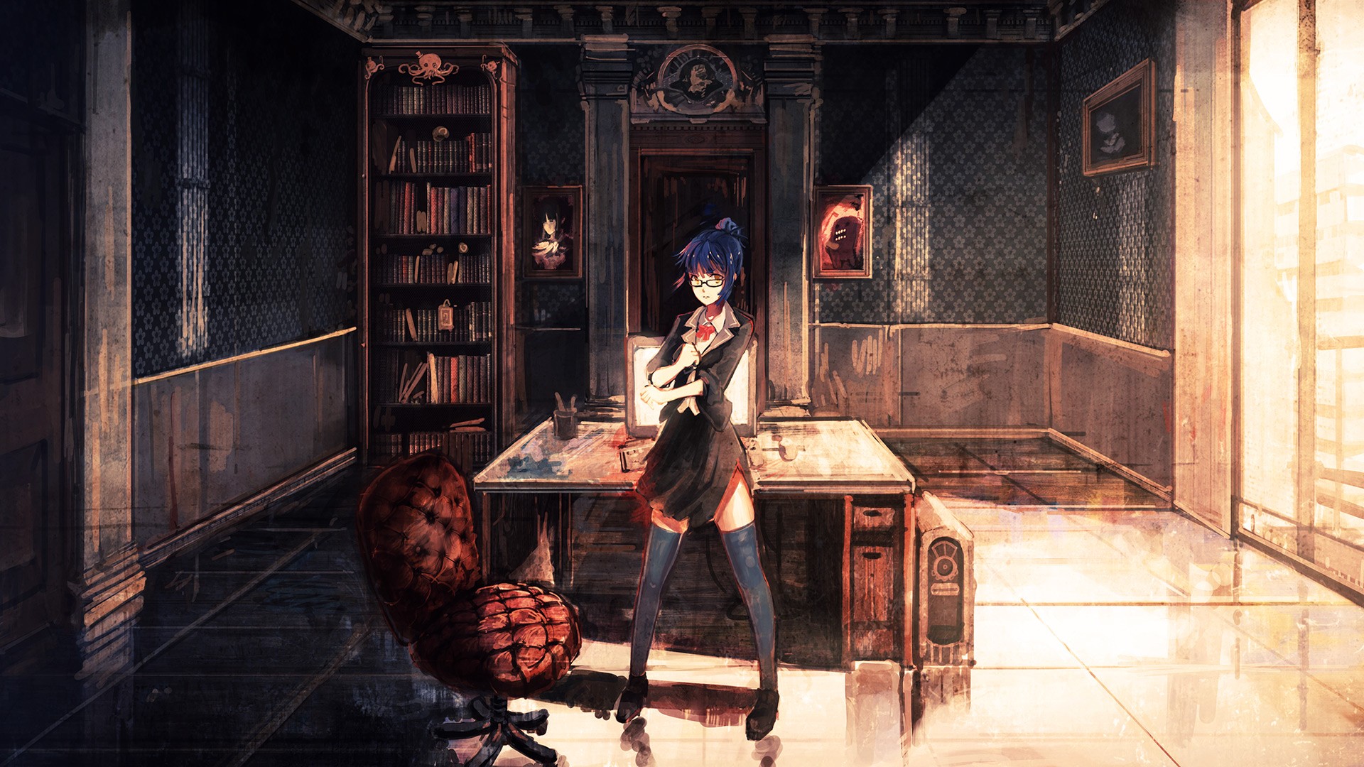 Anime Rooms Drawing Wallpapers  Wallpaper Cave