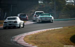 Mercedes AMG SLS Gullwing Race Car HD wallpaper thumb