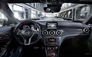 Mercedes AMG CLA45 Interior HD wallpaper thumb