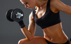Women arms workout wallpaper thumb