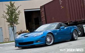 Blue Corvette Z06 Great Car wallpaper thumb