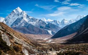 Ama Dablam Himalaya Mountains wallpaper thumb