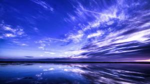 Water Clouds Skyscapes Widescreen Resolutions wallpaper thumb