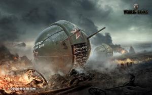 world of tanks, wg, wot, wargaming net, spherical tank wallpaper thumb