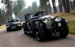 Bentley Mulsanne Classic Car Classic Motion Blur HD wallpaper thumb
