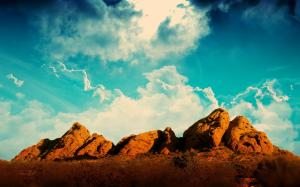 Clouds Landscapes Desert Free Photos wallpaper thumb