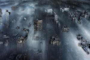 Photography, Cityscape, Mist, Buildings, Aerial View wallpaper thumb