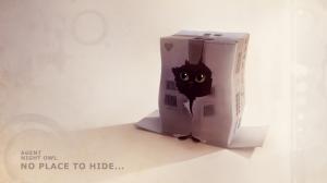 Cat Drawing Box Hide HD wallpaper thumb