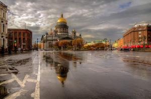 St. Petersburg, after rain, Russia wallpaper thumb
