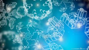 Snowflakes Christmas wallpaper thumb