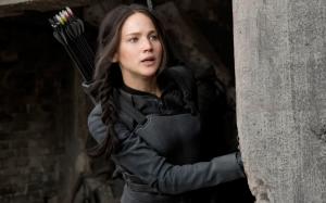 Jennifer Lawrence as Katniss Everdeen wallpaper thumb